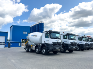Betonomieszarki Wobet – beton towarowy Gdańsk, węzeł betoniarski